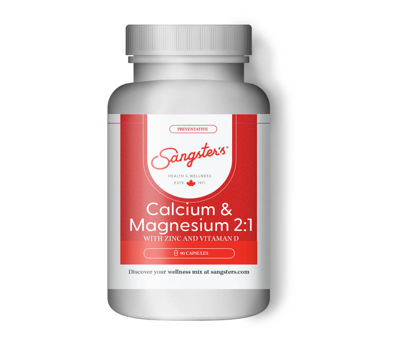 Calcium and Magnesium with Zinc and  Vitamin D 2:1- CAPLETS