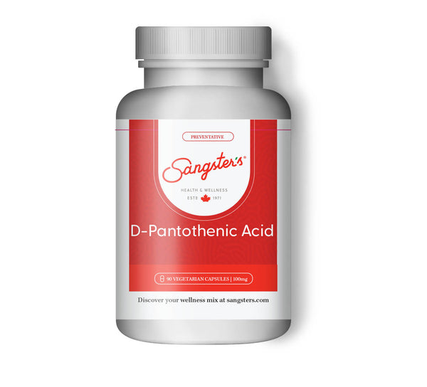 D-Pantothenic Acid 100mg VCaps